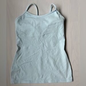 Lululemon power Y light blue Sz 6
